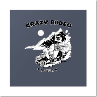 Crazy Rodeo Posters and Art